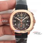 Patek Philippe Replica AAA - Patek Philippe Aquanaut Rose Gold Case Quartz Watch 